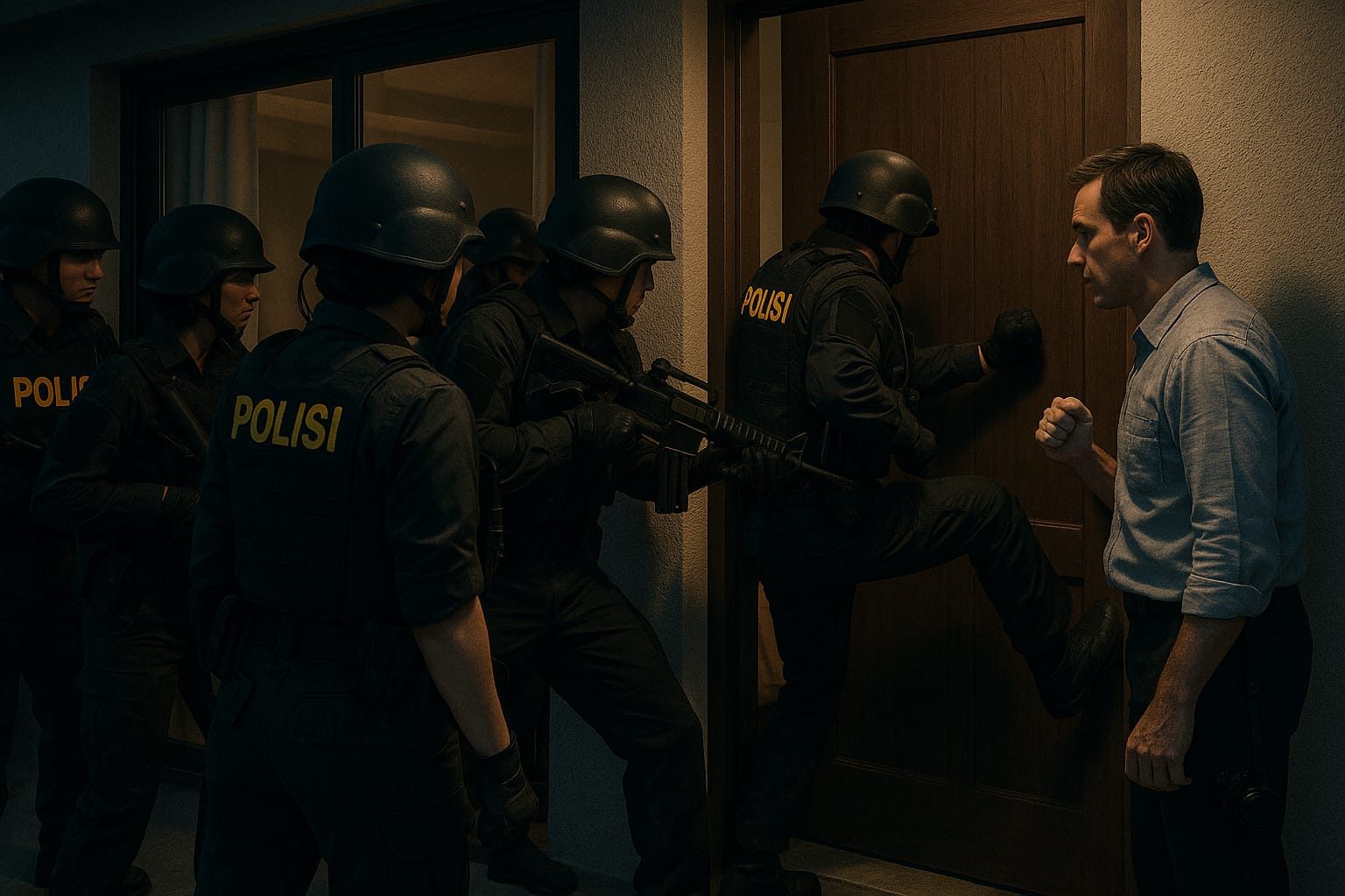 Heboh ! Oknum Polwan dan Anggota DPRD Blitar Diduga Selingkuh, Digerbek di Vila Batu.