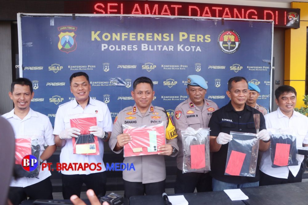 Polres Blitar Kota Ungkap Pelaku Pembunuhan 2 Wanita di Shelter Anjing Sananwetan Kota Blitar