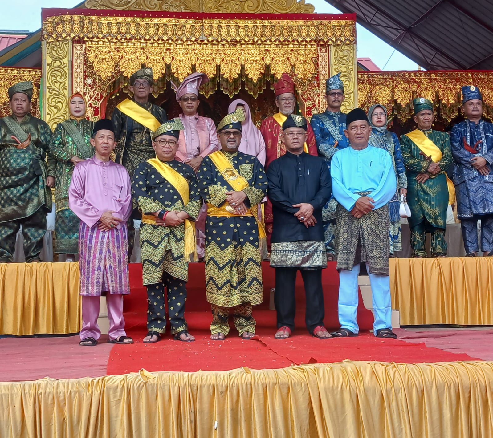 Pengukuhan LAM 5 Kecamatan  Di Pulau Kundur DIHADIRI BUPATI KARIMUN Acaranya Sangat Meriah.